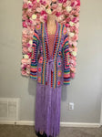 Multi Colored Knitted Cardigan