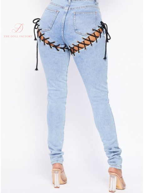 Show Off Light Wash Denim Jeans