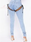 Show Off Light Wash Denim Jeans