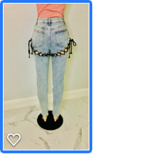 Show Off Light Wash Denim Jeans