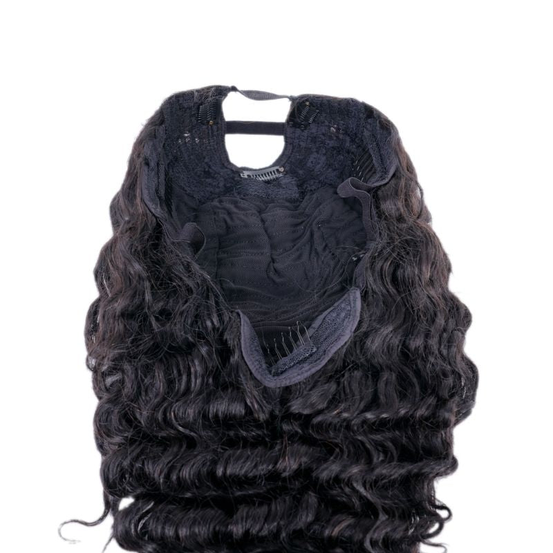 U-Part Wig Brazilian Deep